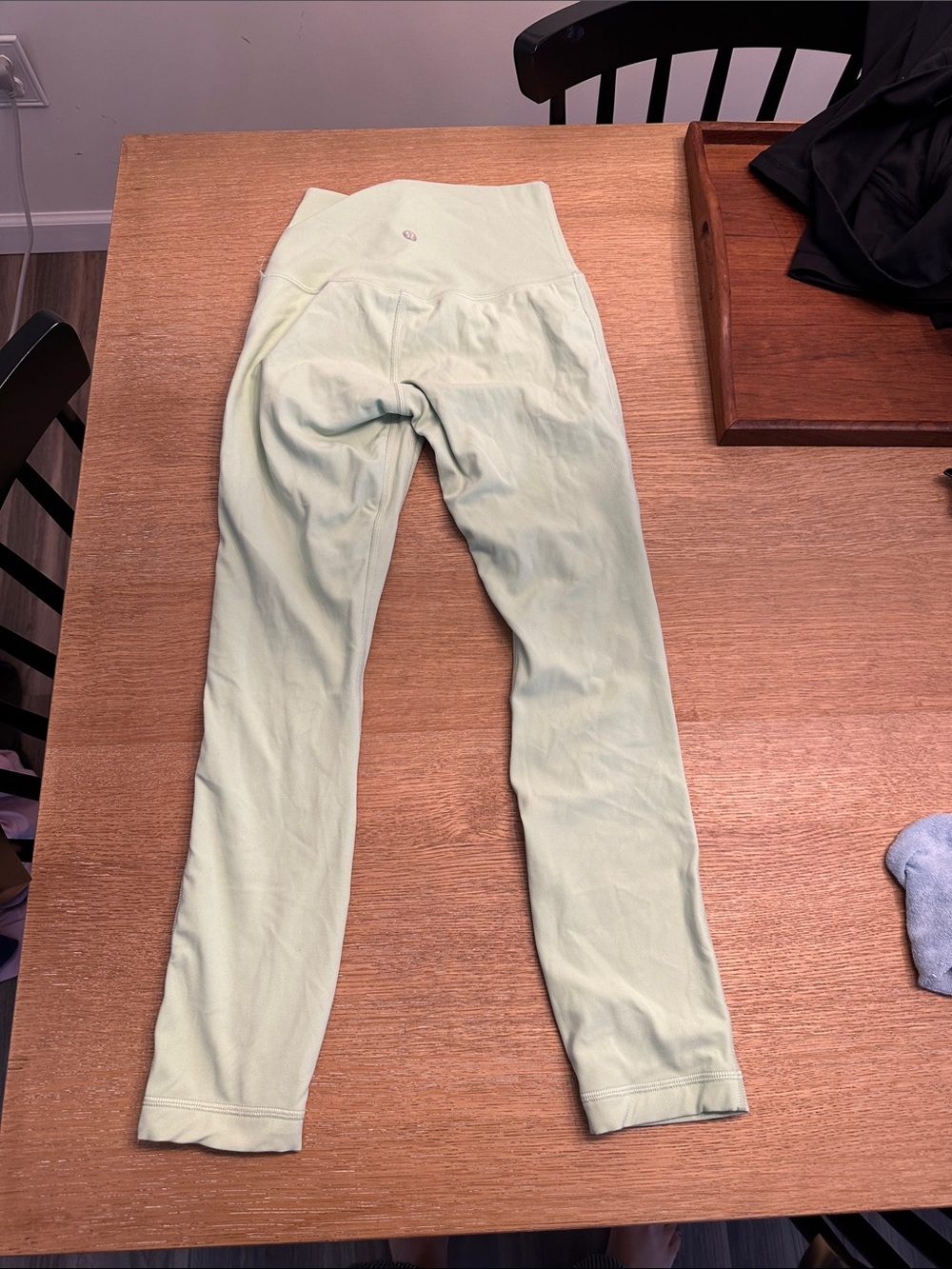 lululemon athletica Light Green Girls' High-Waist Leggings